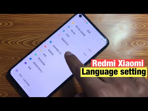 How to change language Redmi Xiaomi phones | Redmi note 10x language settings