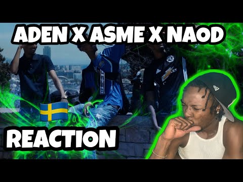 AMERICAN REACTS TO SWEDISH DRILL RAP! Aden x Asme - Dripping (feat. Naod) [Official Video] REACTION