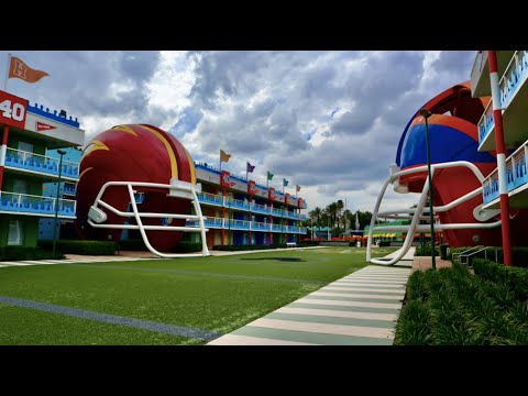 Disney's All Star Sports Resort//PRIMEIRA VISITA!