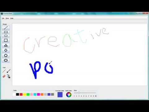 Creative Paint Java