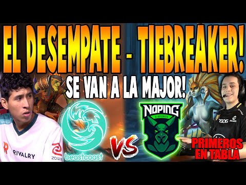 BEASTCOAST vs NO PING [BO3] - El Desempate Tiebreaker! - OGA DPC SA Season 2 DOTA 2