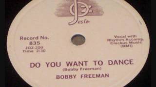 BOBBY FREEMAN   Do You Want To Dance   78   1958
