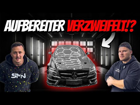 CLS63AMG big surprise after unwrapping! Simon Motorsport