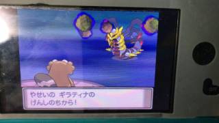 ポケモンプラチナ17ギラティナを捕獲せよ！前編