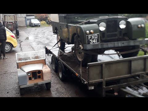 Land Rover Series 1 1954 86" Restoration part 1 BollocksNBodgery EP1