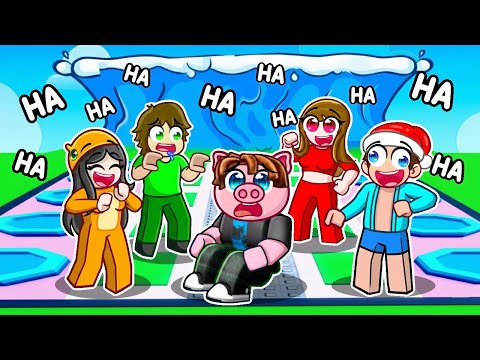 Předstírám, že jsem NOOB v UTEČ PŘED TSUNAMI pro BRAINROTY v Robloxu! (Escape Tsunami For Brainrots)