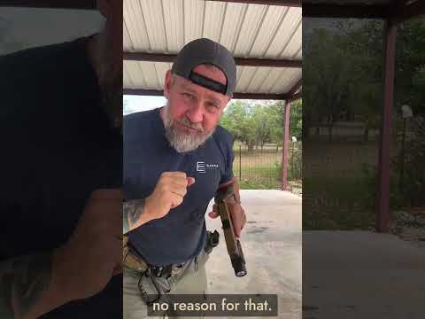 Pro Tip | LEFT HANDED | Handgun Manipulation | Navy SEAL #shorts