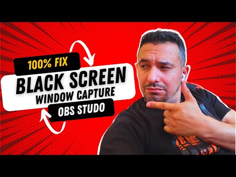 How To Fix OBS Studio Window Capture Black Screen (Mac OS)