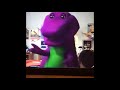 Barney The Dinosaur Is Doing The Barney Shake On Barney S Campfire Sing Along And Waiting For Santa