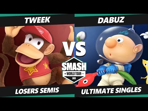 SWT NA East RF Losers Semis - Dabuz (Olimar) Vs. Tweek (Diddy Kong, Wolf) Smash Ultimate Tournament