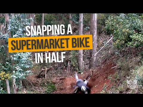 Breaking a Walmart Bike in Pieces (Official Video)