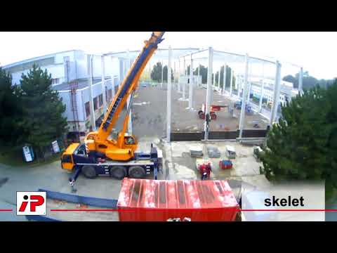 Výstavba skladovací haly pro společnost PF PLASTY, Chuchelná