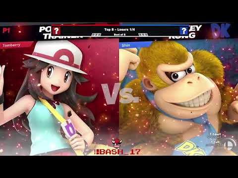 BASH_17 SSBU - Hasukï | Tomberry (PT, Lucina) Vs FCF | Shinshikun (Donkey Kong) - Winners Final