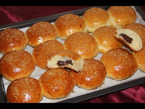 بريوش بالعجينة السحرية محشي بالشوكولا خفيف مثل القطن