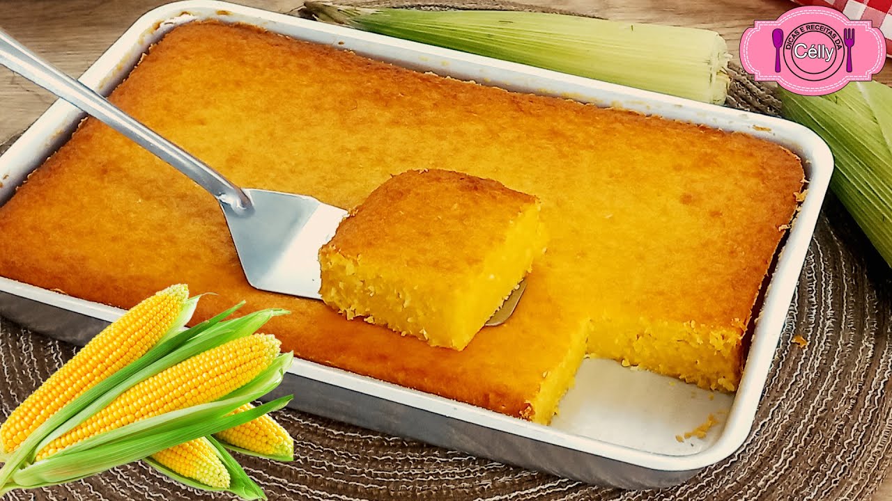 BOLO DE MILHO PURO DA FAZENDA