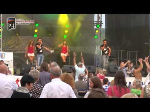 Dożynki Gminno-Powiatowe-Łączna 2012-Występ zespołu "Dance-Project"