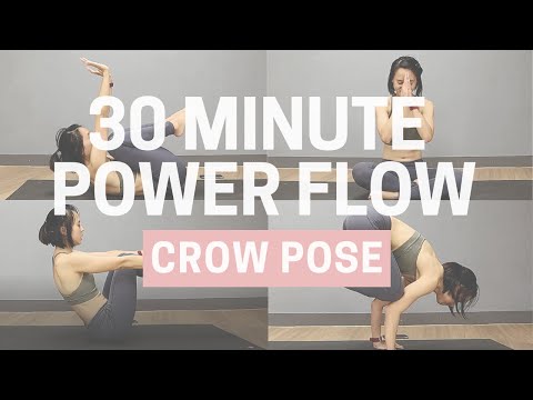 30-Min Intermediate/Advanced Yoga Flow with Erin - Crow Pose