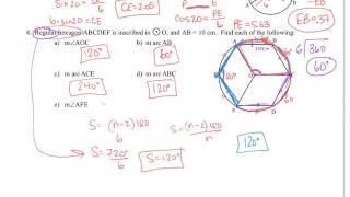 Geometry Chapter 10 In Class Review