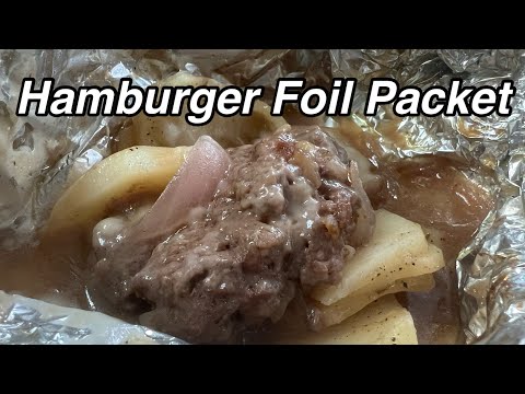 Delicious and Easy Hamburger Foil Packet/Twisted Mikes