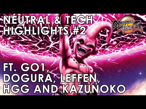 DBFZ Neutral and Tech Highlights 2 - ft. Go1, Kazunoko, Dogura,  Leffen & HGG