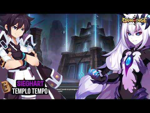 [GRAND CHASE CLASSIC] - SIEGHART TEMPLO DO TEMPO 243K 30%(SOLO- F2P)