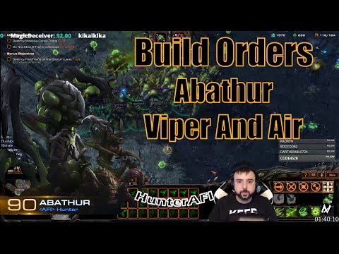 Co-Op Best Build Orders Abathur Economy into Viper Queen Air
