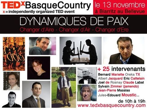 TEDxBasqueCountry teaser, November 13th in Biarritz, France