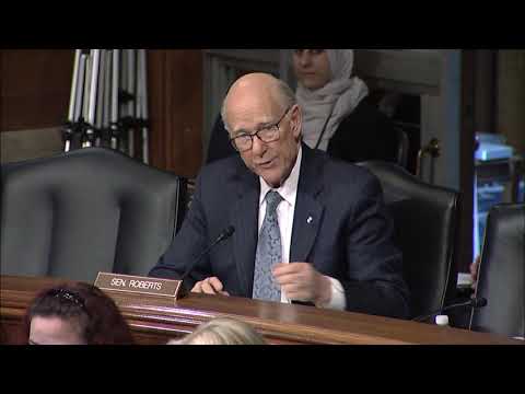 Senator Roberts Introduces Dr. Josh Umbehr during HELP Committee Hearing