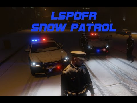 LSPDFR Snow Patrol!  High Speeds