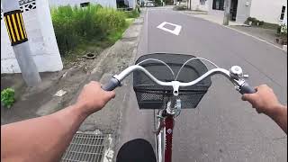 traveling by bicycle in Japan #bike #bikevlog #bersepedasantai
