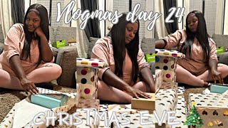 Vlogmas Day 24 | Christmas Eve | Wrap gifts with me