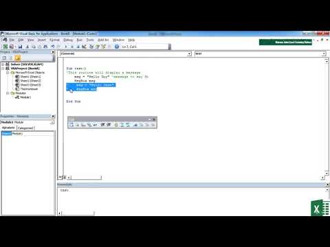 50  Using Comments Within Your VBA Code
