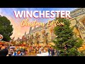 Explore Christmas in WINCHESTER 🎄 | The Ancient Capital of England | 4K Christmas Market Walk Tour