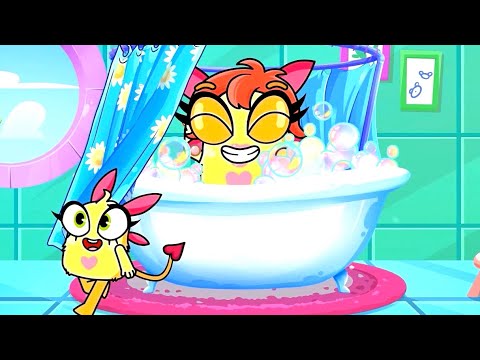 HOORAY! We Take A Bath! Best Kids Songs And Nursery Rhymes by Fluffy Friends😍😍