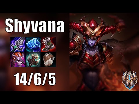 Shyvana vs Karthus JUNGLE - Patch 12.16 euw1 CHALLENGER