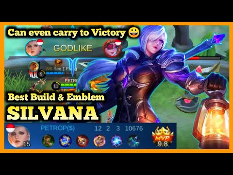 SILVANA BEST BUILD 2020 | SILVANA MOBILE LEGENDS, SILVANA SEASON 19 META, MLBB GAMEPLAY, ML