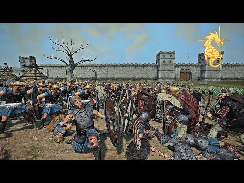 Sally Out of the WEEK! EPIC 4v4 Siege on Total War Rome 2!