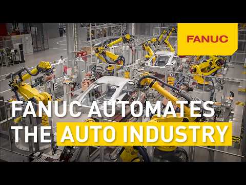 🚗 Where automation meets automotive, there's FANUC!