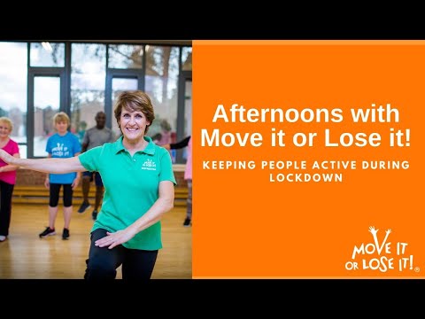 Afternoons with Move it or Lose it 2 - Keeping the over70s active at home during COVID-19