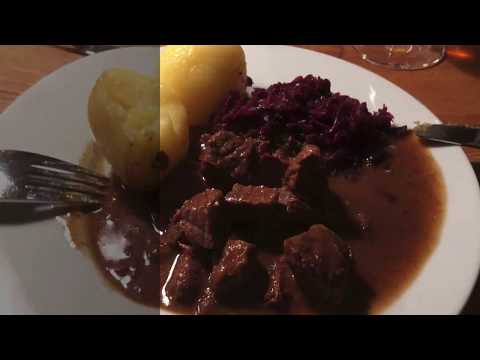 Gulasch in Schwarzbiersoße