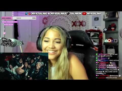 Mya Salina REACTS to Bouba Savage - Opps In the Sky (feat. B-Lovee & Baby Omerta)