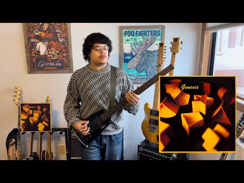 Genesis - Silver Rainbow {Bass Cover} with Hohner Fretless B2A Steinberger Copy