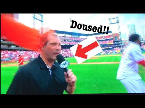 Hilarious Postgame Walkoff Celebration Gone Wrong Cardinals Rockies | Carlos Martinez