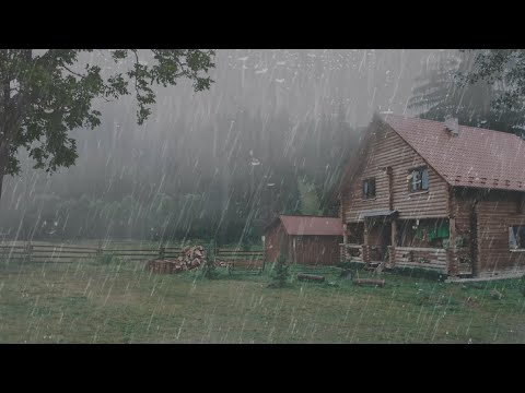 Sleep Instantly in 11 Minutes 💤 Relaxing Rain Sound in Foggy Forest for Deep Sleep