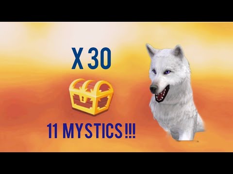 Opening 30 EPIC chests in WILDCRAFT!! 11 total MYSTICS! Pls subscribe