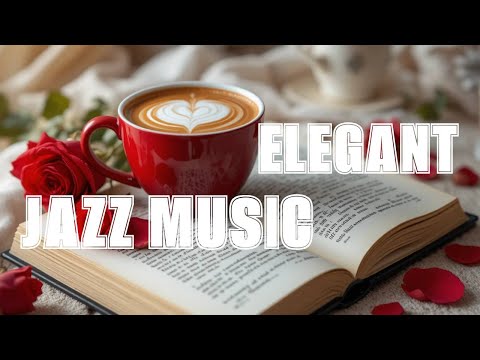 Elegant Jazz ☕ Romantic Valentine Piano Jazz Cafe & Sweet Bossa Nova Background for Relaxation
