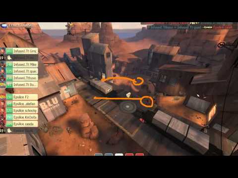 VanillaTV Analysis - Byte - Infused vs Epsilon ETF2L Season 10 Final - Badlands - Part 1