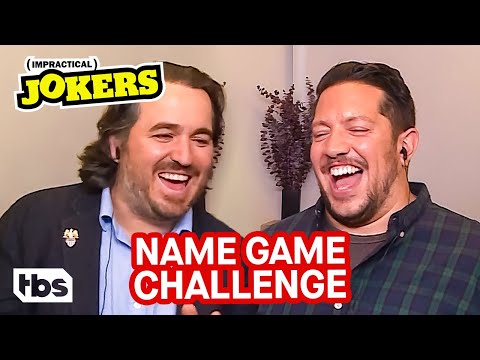 Murr, Q, and Sal Can’t Keep It Together During the Name Game Challenge | Impractical Jokers | TBS