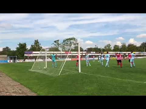 Winnende treffer Vlissingen tegen Halsteren