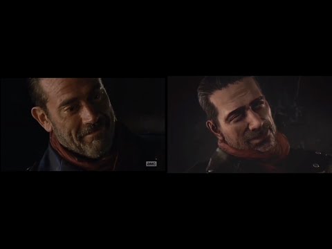 Negan (The Walking Dead Series ) and Negan (Tekken 7) Video Comparison